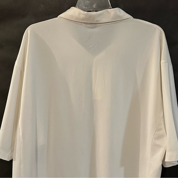 Nike Men's Golf Golfer White Polo Button Up Dress Shirt XL - Picture 5 of 8